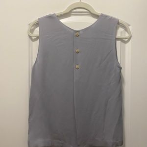 Chanel silk sleeveless top